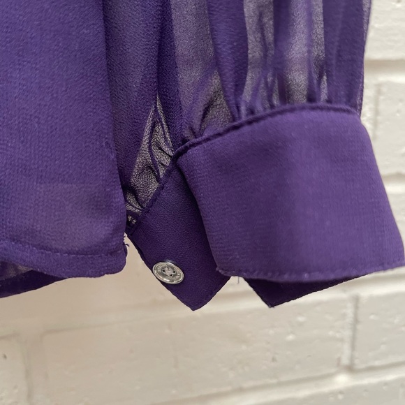 Final sale: Michael Kors purple woman’s shirt size:xs - Picture 5 of 6